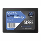 Диск SSD Qumo Novation 2.5&quot; 512 ГБ SATA III, Q3DT-512GAEN