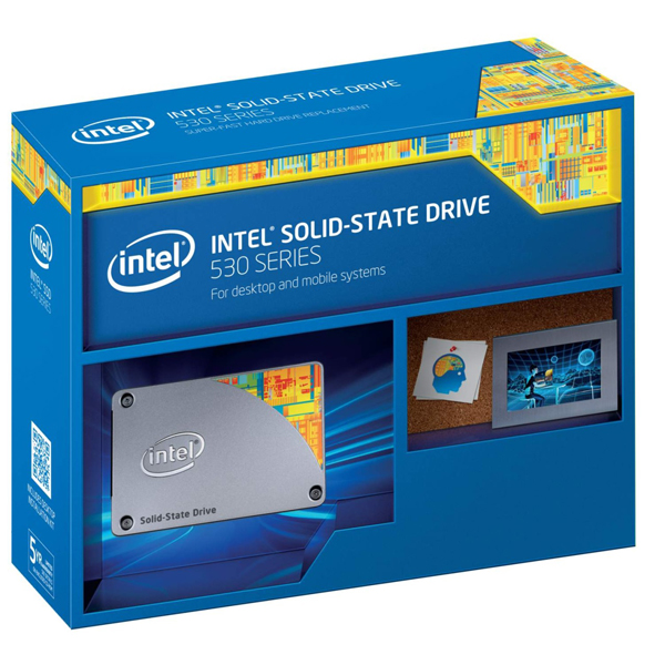 Картинка - 1 Диск SSD Intel 530 2.5&quot; 480GB SATA III (6Gb/s), SSDSC2BW480A4K5