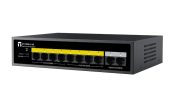 Коммутатор NETIS ST110PDI-2-65 8-PoE Неуправляемый 10-ports, ST110PDI-2-65