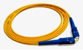 Оптический патч-корд LANMASTER 9/125 мкм жёлтый 1 м, LAN-SC-SC/SU-1.0
