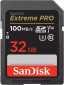 Вид Карта памяти SanDisk Ultra 80 SDHC UHS-I Class 3 C10 32GB, SDSDXXO-032G-GN4IN