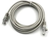 Патч-корд KingPrice UTP кат. 5e серый 3 м, KP-PC-C5E-3M-G