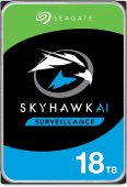 Фото Диск HDD Seagate SkyHawk AI SATA 3.5" 18 ТБ, ST18000VE002