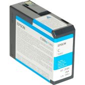 Картридж EPSON T5802 Струйный Голубой 400стр 80мл, C13T580200