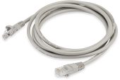 Патч-корд KingPrice UTP кат. 5e серый 2 м, KP-PC-C5E-2M-G