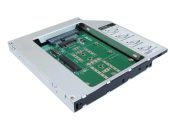 Фото Адаптер SSD AgeStar SMNF2S M.2280/mSATA SATA, SMNF2S