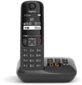 DECT-телефон Gigaset AS690A RUS Автоответчик чёрный, S30852-H2836-S301