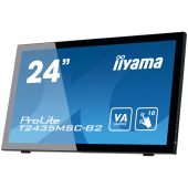 Вид Монитор Iiyama T2435MSC-B2 23.6" VA TouchScreen чёрный, T2435MSC-B2