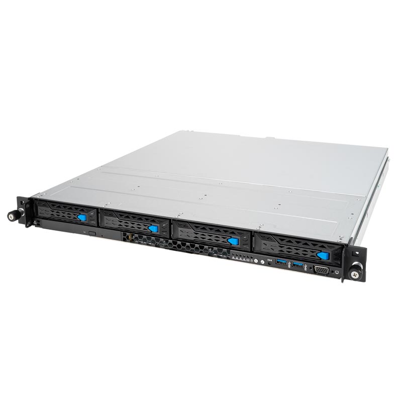Картинка - 1 Серверная платформа Asus RS300-E11-PS4 4x3.5&quot; 1U, 90SF01Y1-M00050