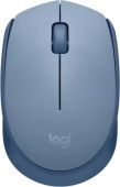 Фото Мышь Logitech M171 Беспроводная голубой, 910-006866