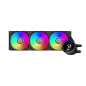Система водяного охлаждения PCCOOLER DA360 Pro ARGB Digital BK 3 x 120 мм, DA360 Pro ARGB Digital BK