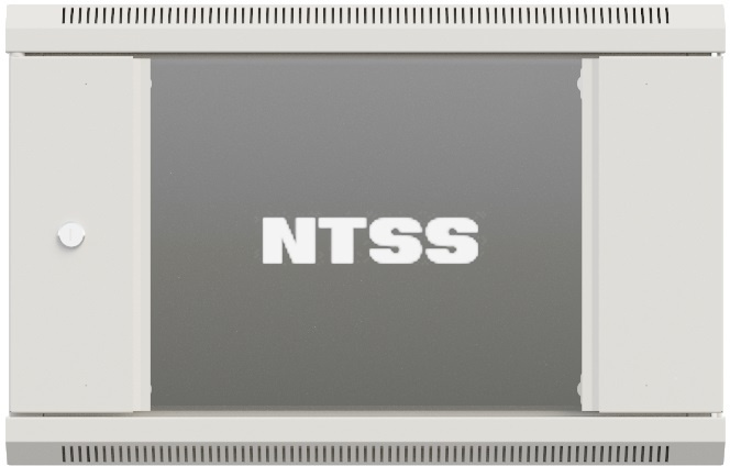 Настенный шкаф NTSS Премиум 12U серый, NTSS-W12U6045GS-2
