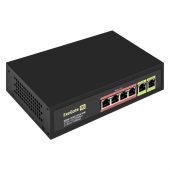 Коммутатор Exegate EDGS-1006D.4PoE-65W 4-PoE Неуправляемый 6-ports, EX299022RUS
