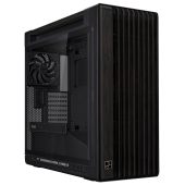 Корпус Asus PA602 Wood Metal Black Midi Tower Без БП чёрный, 90DC00J0-B09010