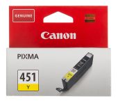 Вид Картридж Canon CLI-451Y Струйный Желтый 344стр, 6526B001