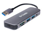 Вид USB-хаб D-Link DUB-1325 2 x USB 3.0 + USB Type-C, DUB-1325/A2A