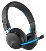 Наушники с микрофоном NoNaMe JLAB Play Gaming Wireless Headset On Ear чёрный, IEUGHBPLAYRBLKBLU4