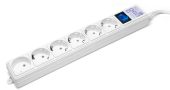 Сетевой удлинитель Power Cube SPG(5+1) 1.9 м белый, SPG(5+1)-16B-1.9M