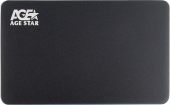 Фото Внешний корпус для HDD/SSD AgeStar 3UB2AX1 2.5" чёрный, 3UB2AX1 (BLACK)