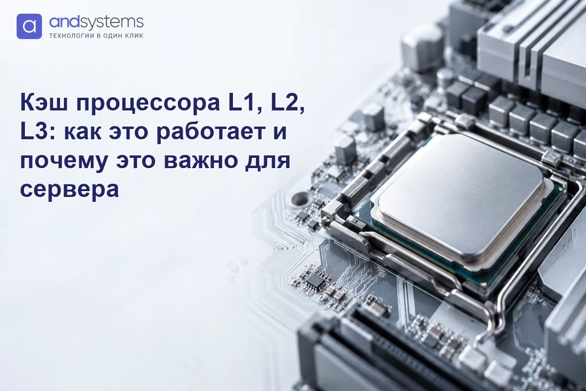 Кэш процессора L1, L2, L3: как это работает и почему это важно для сервера