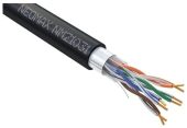 Кабель Neomax FTP кат. 5e чёрный 305 м, внешний, NM21031