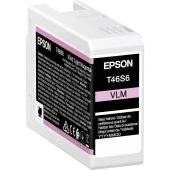 Картридж EPSON T46S6 Струйный Пурпурный 25мл, C13T46S600