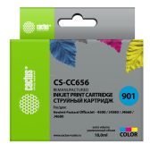Картридж CACTUS CC656 Струйный Трехцветный 18мл, CS-CC656