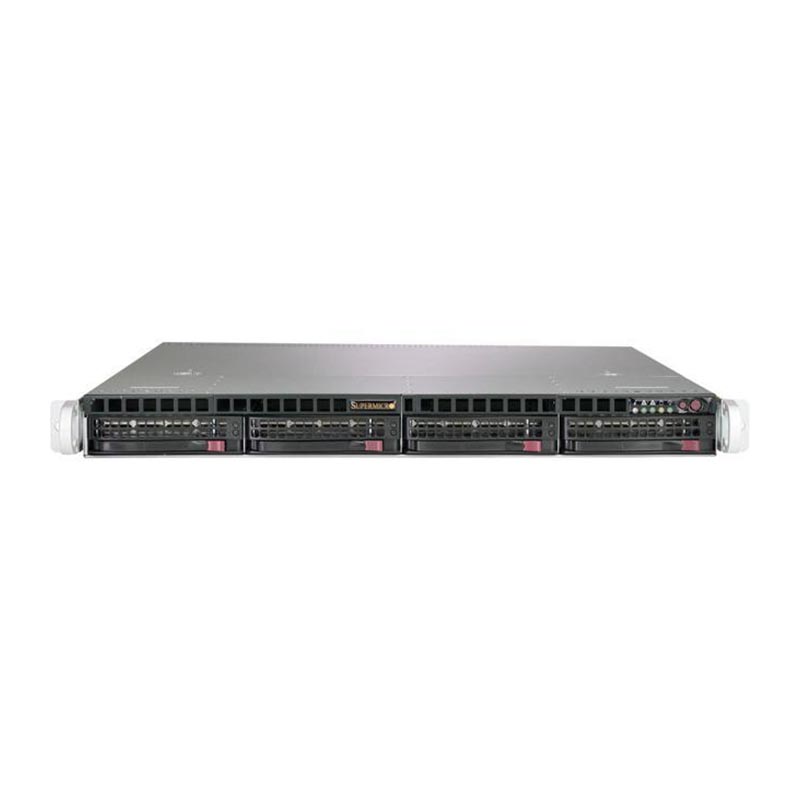 Серверная платформа Supermicro SuperServer 5019C-MR 4x3.5" Rack 1U, SYS-5019C-MR