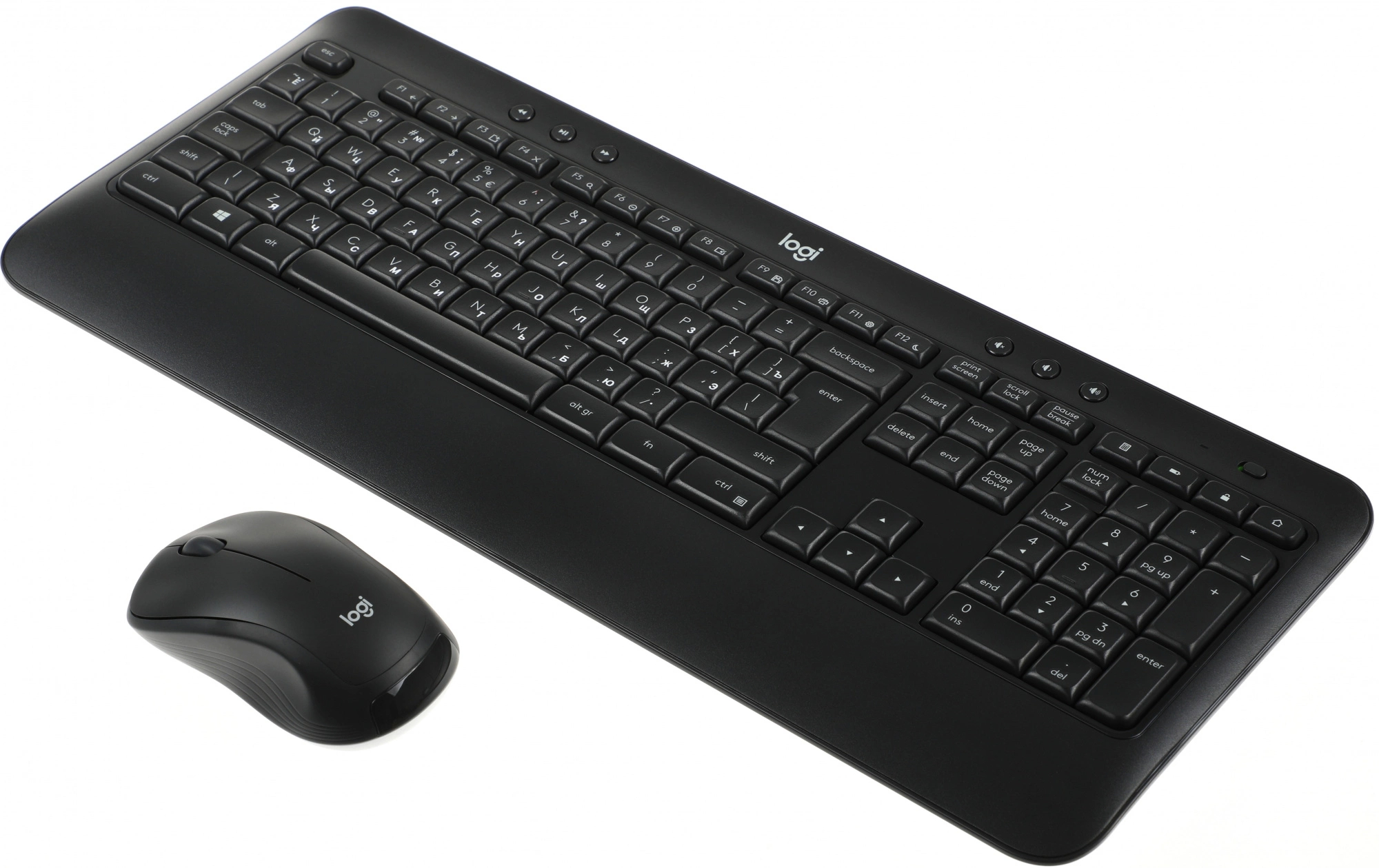 Комплект клавиатура/мышь Logitech MK540 Advance Беспроводной чёрный, 920-008691