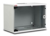 Вид Настенный шкаф LANDE NetBox Soho 7U серый, LN-SH07U5430-LG-F0-1