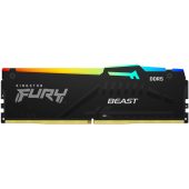 Модуль памяти Kingston FURY Beast Black RGB 32Гб DIMM DDR5 5200МГц, KF552C40BBA-32