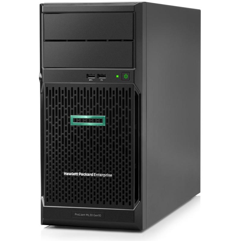 Картинка - 1 Сервер HP Enterprise ProLiant ML30 Gen10 3.5&quot; Tower 4U, P16929-421