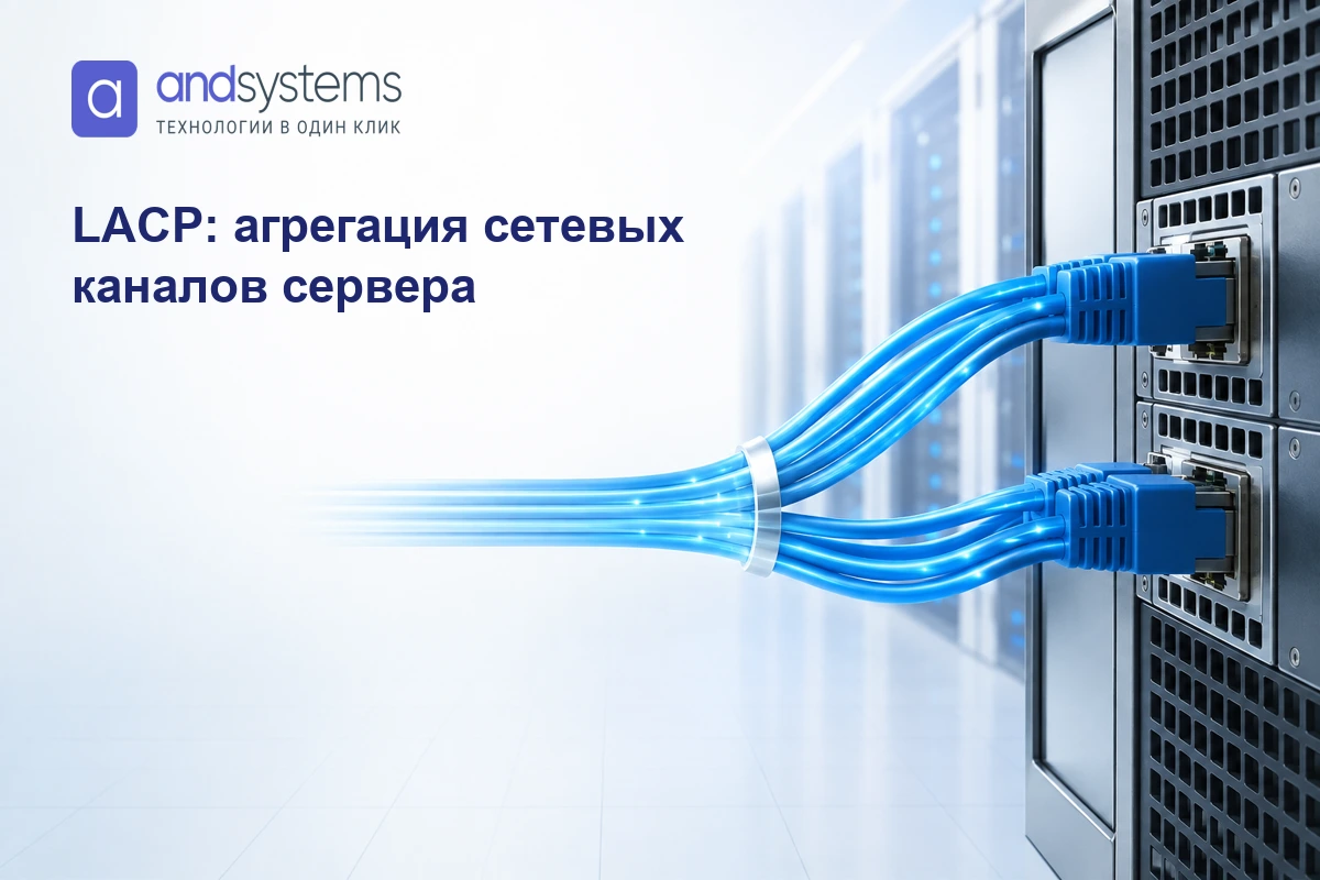 LACP: агрегация сетевых каналов сервера