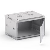 Настенный шкаф Neomax WM 6U серый, NCB-WM6U-6035GK3-100-GY
