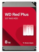 Диск HDD WD Red Plus SATA 3.5&quot; 8 ТБ, WD80EFPX
