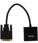 Видео кабель vcom DVI-D (M) -&gt; VGA (F) 0.15 м, CG491
