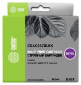 Фото Картридж CACTUS LC567XLBK Струйный Черный 28мл, CS-LC567XLBK