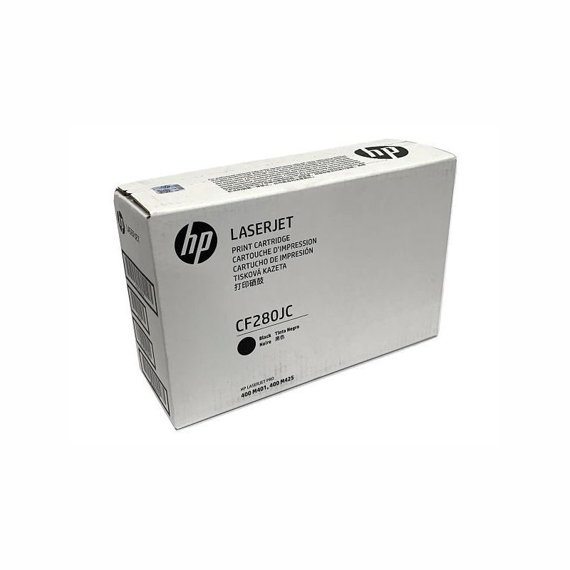 Картинка - 1 Тонер-картридж HP 80J Лазерный Черный 10000стр, CF280JC