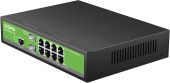 Фото Коммутатор Digma DSP708G-2S-T135 8-PoE Управляемый 10-ports, DSP708G-2S-T135
