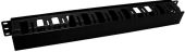 Фото Кабельный органайзер Hyperline Горизонтальный 1U, CM-1U-D53-PL-COV