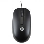Фото Мышь HP USB Mouse Проводная Чёрный, QY778AA