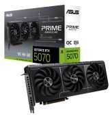 Видеокарта Asus NVIDIA GeForce RTX 5070 PRIME OC GDDR7 12GB, PRIME-RTX5070-O12G