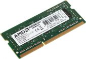 Вид Модуль памяти AMD 4 ГБ SODIMM DDR3 1600 МГц, R534G1601S1S-UG