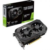 Фото Видеокарта Asus NVIDIA GeForce GTX 1660Ti TUF Gaming OC GDDR6 6GB, TUF-GTX1660TI-O6G-EVO-GAMING