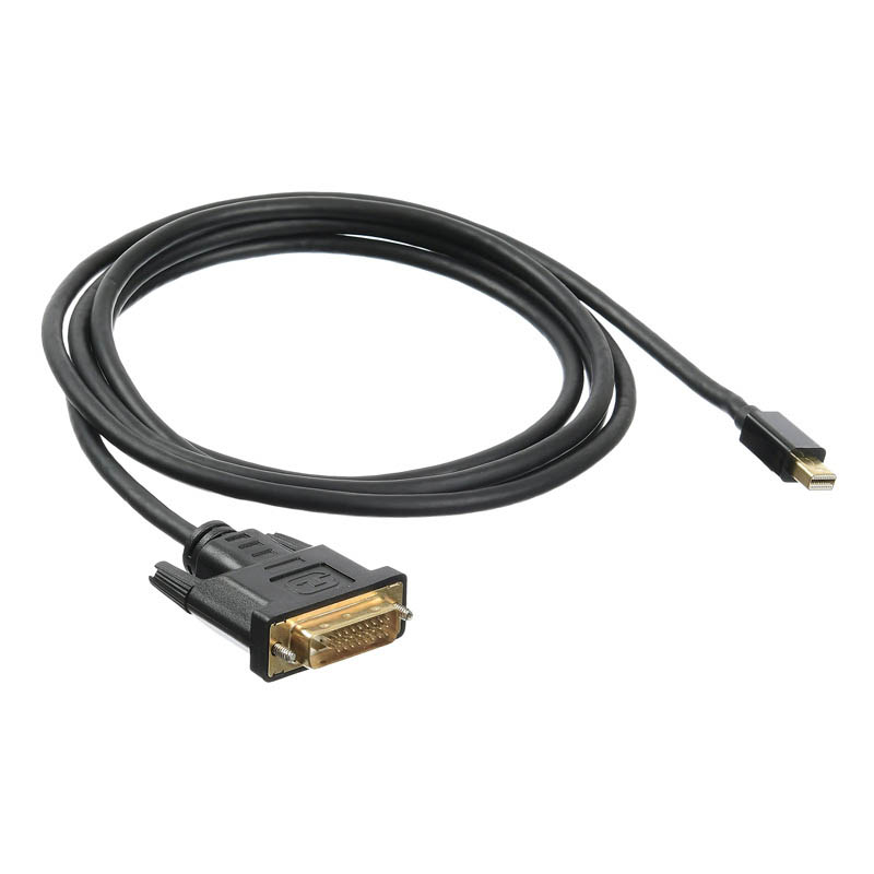 Видеокабель BURO miniDisplayPort (M) -> DVI-D Dual Link (M) 2 м, BHP MDPP-DVI-2