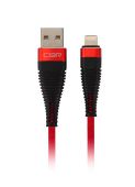 USB кабель CBR USB Type A (M) -&gt; Lightning 1 м, CB 501 Red