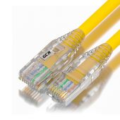 Патч-корд Greenconnect UTP кат. 5e жёлтый 1.5 м, GCR-52616