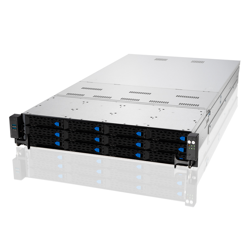 Картинка - 1 Серверная платформа Asus RS720A-E11-RS12 12x3.5&quot; 2U, 90SF01G3-M01260