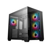 Фото Корпус DeepCool CG530 4F Mini Tower Без БП чёрный, CG530 4F