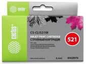 Картридж CACTUS CLI521M Струйный Пурпурный 9мл, CS-CLI521M